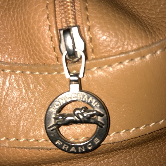 Longchamp Vintage Leather Bowler Bag - Purse - Picture 8 of 8